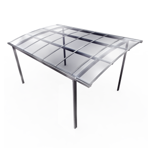 Nhôm Carport Rửa Xe Nơi Trú Ẩn Với Mái Polycarbonate - Product Image 3