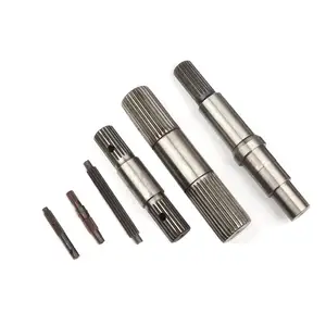 Large Customized Double Shaft Machining Custom CNC Milling Precision Steel Polished Long Shaft Part Supplier