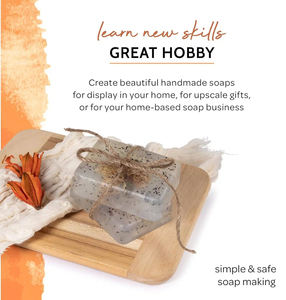 Base per Sapone Fai da Te al Miele, Glicerina Naturale, Materiale Grezzo per Sapone Artigianale, Vegano, Cruelty Free, Senza SLS e Parabeni, Etichetta Privata - Product Image 3