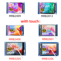 Écran tactile TFT IPS LCD de 2,4, 2,8 et 3,2 pouces, résolution 320*240, module LCD MCU 8/16 bits