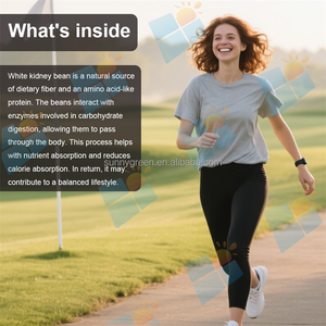 SUNI OEM capsules d'extrait <span class=keywords><strong>de</strong></span> haricot blanc suppléments naturels à base <span class=keywords><strong>de</strong></span> plantes brûleur <span class=keywords><strong>de</strong></span> <span class=keywords><strong>graisse</strong></span> à base <span class=keywords><strong>de</strong></span> plantes pour adultes - Product Image 3