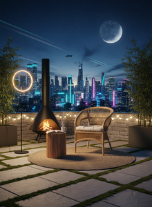 Silla Fabiano de Bambú, Diseño Moderno, Cómoda y Elegante para Sala de Estar y Oficina en Casa, Promueve el Equilibrio y la Serenidad - Product Image 2