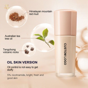 Crema de base mate de etiqueta privada, <span class=keywords><strong>maquillaje</strong></span> Diy, base líquida <span class=keywords><strong>para</strong></span> cara, base cosmética, las mejores bases de protección solar <span class=keywords><strong>para</strong></span> <span class=keywords><strong>piel</strong></span> <span class=keywords><strong>grasa</strong></span> - Product Image 3