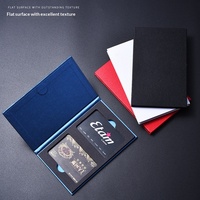 Boîte d'emballage personnalisée pour cartes de membre en papier, porte-cartes cadeaux VIP, étui de rangement pour cartes-clés d'hôtel, étui pour cartes de fidélité de détail