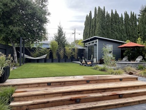 Prefabricated Portable Modular Modern Office Cottage House Garen Studio Shet in the Courtyard - Product Image 3