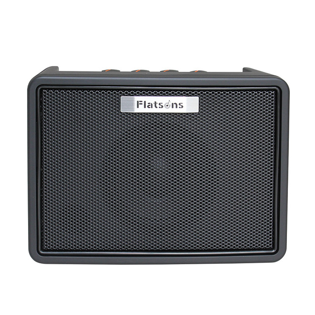 FLATSONS 3W Portable Electric Guitar Speaker Factory Price Mini Multi-Sound Amplifier for Practice Musical Instrument Accessory