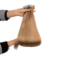 Extensions de cheveux invisibles sans couture injectées SDD, couleur ombrée, cheveux humains Remy, qualité salon, vente en gros, couleur mèches