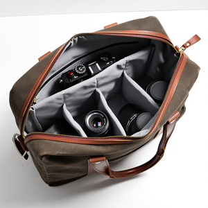 Высококачественная профессиональная сумка-тоут для фотосъемки <span class=keywords><strong>DSLR</strong></span> SLR беззеркальная сумка для хранения камеры для путешествий на открытом воздухе - Product Image 3