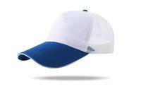 Gorra Trucker de 5 Paneles con Malla Trasera, Personalizable con Logotipo, Dos Tonos, Transpirable, de Poliéster, Unisex, Gorra de Béisbol, Venta al Por Mayor