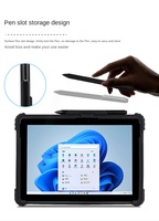 Convient pour Microsoft surface étui de protection Pro8 9 transparent TPU bottom case Pro7 tablet protective case GO 3