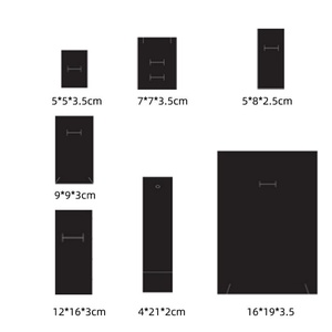 Custom Logo <b>Large</b> Pink Magnetic Folding Cardboard Paper Jewelry <b>Box</b> Fashion-Style Customized Packaging Sponge Lining for Jewelry - Product Image 1