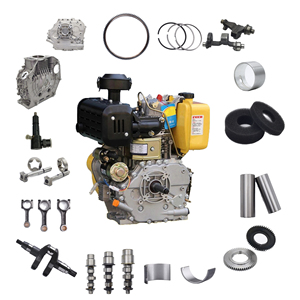 TengKa High Quality 4-Stroke Single Cylinder Water Cooled Diesel Engine 186F Piston <b>Ring</b> - Product Image 1