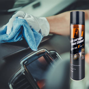 Veas Limpiador de espuma para coche Accesorios <span class=keywords><strong>Spray</strong></span> 650ml Limpiador de espuma multiusos Superficie sucia - Product Image 6