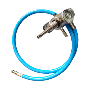 Jauge de soupape cylindrique en fibre de carbone en acier à double sécurité Tuyau <span class=keywords><strong>flexible</strong></span> 40MPa Équipement de lutte contre les incendies à moyenne pression avec EEBD - Product Image 3