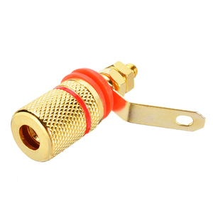 Gold Plated 4mm Banana Plug <strong>Speaker</strong> Terminal Amplifier <strong>Binding</strong> <strong>Post</strong> for Connector Essential <strong>Speaker</strong> Accessories Kit - Product Image 4