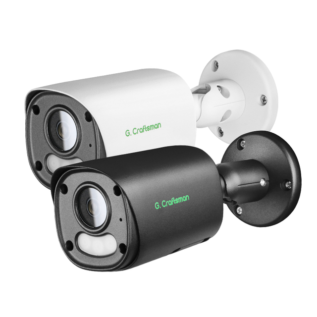 GA-YUFW-M8SG-B New 4K 8MP Full Color IP POE Network Camera for Outdoor Night Vision Audio