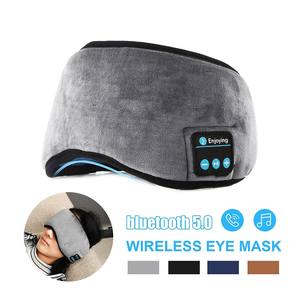 Máscara para <span class=keywords><strong>dormir</strong></span> con Bluetooth de espuma viscoelástica con auriculares, cómoda para escuchar música, podcasts, aplicaciones de meditación mientras duerme - Product Image 4