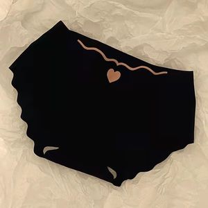 Ijs Zijde Naadloze Slip Ultradunne Mid-Taille Effen Kleur Culottes De Femmes Vrouwen Slipje - Product Image 6