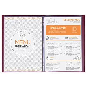 Exhibidor de Menú Maxi de Dos Puertas, Personalizado - Product Image 2