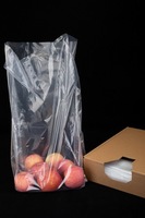 Sacs d'emballage alimentaire en LDPE à soufflets latéraux de différentes tailles avec conception à fermeture thermique et à aération pour l'emballage des légumes