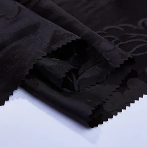 Wholesale 100% mulberry pure silk customs jacquard satin natural fabric Silk Jacquard fabric for high fashion
