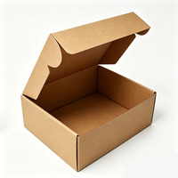Boîtes d'expédition en carton ondulé recyclables en gros d'usine, gaufrage, pelliculage mat, doublure en éponge, fermeture magnétique, personnalisables