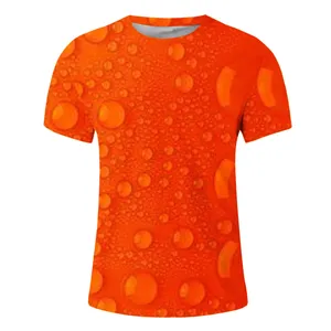 T-shirts drôles pour hommes à manches courtes avec impression de bière en 3D grands et grands T-shirts à col rond graphiques de coupe régulière T-shirts à la mode pour les vacances - Product Image 6