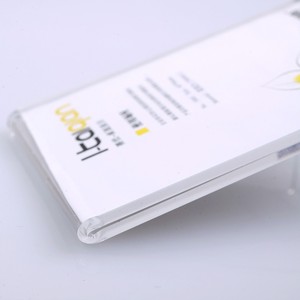 Giá Đỡ Bảng Hiệu <span class=keywords><strong>Acrylic</strong></span> Trắng Tùy Chỉnh Sản Xuất <span class=keywords><strong>Acrylic</strong></span> Giá Trưng Bày Thẻ Chữ L A4 A5 A6 Bảng Hiệu Thực Đơn Để Bàn - Product Image 4