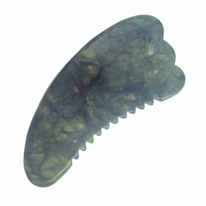 Pierre de Néphrite pour Massage Corporel, Jade Vert Xiuyan, Guasha - Product Image 4