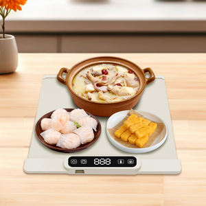 Tapete Eléctrico Plegable y Portátil para Calentar Alimentos, de Silicona sin Olor, con Calentamiento por Bobina, 5 Ajustes de Temperatura y Función de Temporizador - Product Image 2