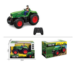 Tractor <span class=keywords><strong>RC</strong></span> 2.4G Escala 1:24 de 6 Canales, Vehículo Agrícola Todoterreno con Luces, Juguete Agrícola <span class=keywords><strong>Profesional</strong></span> para Niños - Product Image 6