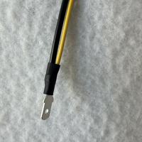 Faisceau de câbles blanc à 4 broches UL1007 22AWG, assemblage de câbles personnalisé avec bornes à anneau pour appareils électroménagers et circuits imprimés