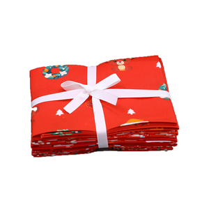 Imprimé Noël Fat Quarters 100% Coton Couette Tissu Diy Couture <span class=keywords><strong>Patchwork</strong></span> Tissu Sur Le Thème De Noël - Product Image 1