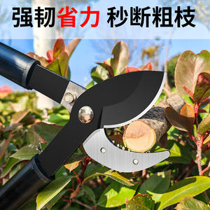 Lopping Shears Stainless Steel 20-30 Mm Pruning Branches Manual Orange Plastic Handle <b>Butterfly</b> Structure <b>Garden</b> Tool - Product Image 3