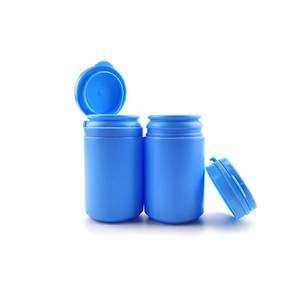 Tùy Chỉnh 30Ml 60Ml Trắng HDPE Rỗng Vitamin Container Viên Nang Thuốc Bao Bì Nhựa Nhai Kẹo Cao Su Chai Với Nước Mắt Có Nắp Đậy - Product Image 2