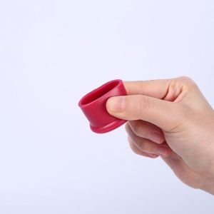 For Silicone Eco-Friendly Red <b>Wine</b> & Beer Bottle <b>Stopper</b> Soft Rubber Plug Fresh-Keeping Lid Customizable Printing - Product Image 3