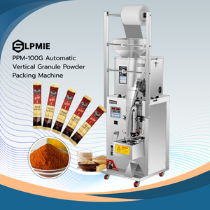 Machine d'emballage automatique 1 à 100g, système sans poussière, pesage précis, machine d'emballage pour l'industrie des épices et la transformation alimentaire - Product Image 1
