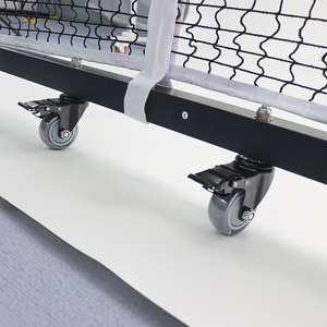 Ensemble <span class=keywords><strong>de</strong></span> filet <span class=keywords><strong>de</strong></span> pickleball portable en fibre <span class=keywords><strong>de</strong></span> verre robuste <span class=keywords><strong>de</strong></span> 22 pieds, taille réglementaire, filet <span class=keywords><strong>de</strong></span> terrain en PE durable pour l'entraînement - Product Image 5