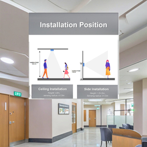 Dingtek thông minh Bi-directional người truy cập DC520 Radar lorawan nb-iot 4G IP/TCP Mạng người dựa trên Radar giá thấp cảm biến - Product Image 5