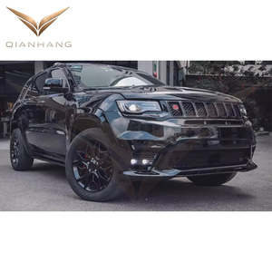 Kit carrosserie complet style WK2 SRT8 en PP, pare-chocs avant/arrière et jupes latérales, conversion pour <span class=keywords><strong>Grand</strong></span> <span class=keywords><strong>Cherokee</strong></span> 2011-2021, numéros OE, neuf - Product Image 4