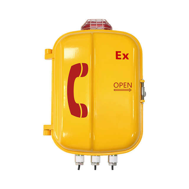V Explosion-Proof VoIP Phone with LAN Calling & IPv6 Support for Chemical Plant Networks Explosion-Proof Phone