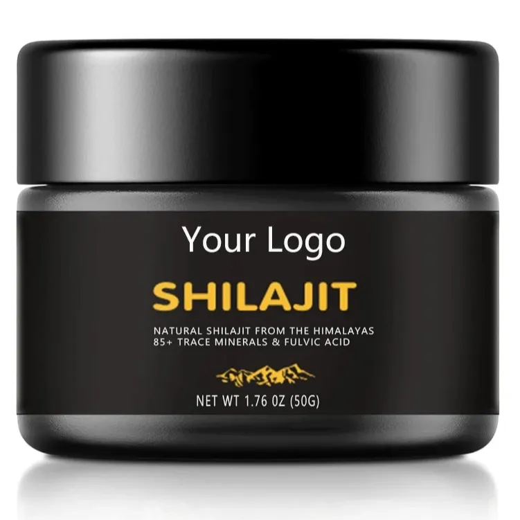 Großhandel Bester Preis Shilajit Resin Pure Himalayan 8% 10% 50% Fulvin säure