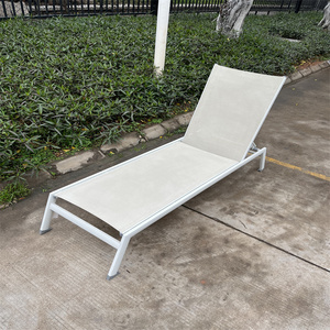 <span class=keywords><strong>Chaise</strong></span> <span class=keywords><strong>longue</strong></span> de plage pliable légère, réglable, en <span class=keywords><strong>aluminium</strong></span>, pour l'extérieur - Product Image 1