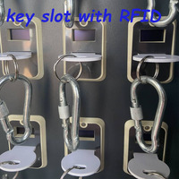 Casiers de gestion de clés intelligentes sans contact automatiques pour système de location de voitures et kiosque de véhicule