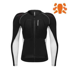 Chaqueta de Motociclismo de Invierno Unisex para Adultos, Armadura Suave Transpirable, Manga Larga, Forro Polar Térmico, Camisas Protectoras de Motocross - Product Image 3
