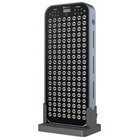 Biomol – Panneau de luminothérapie LED à 6 longueurs d'onde avec commande vocale, personnalisable, pour la tête et le corps, usage domestique, vente en gros