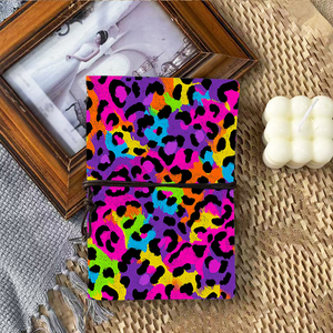 1 cuaderno retro de papel grueso de 160 páginas, perfecto para notas de depuración y planes de proyectos de profesionales de TI con <span class=keywords><strong>Leop</strong></span> de color neón - Product Image 3