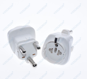 EE. UU. Europeo Schuko a tipo M Sudáfrica enchufe convertidor adaptador de viaje - Product Image 4