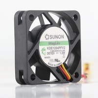 Kipas Pendingin Sunon 5V 24V 48V DC 12V 1.2W AC EC 4010 40X40X10MM 4CM Maglev Video Card Chassis Tiga-kabel KDE1204PFV2-ZP