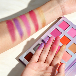 Private Label Custom 15 Color Purple Case <strong>Rainbow</strong> Colorful Eyeshadow Palette Shimmery Metallic Matte Finish Makeup Eye <strong>Shadow</strong> - Product Image 2